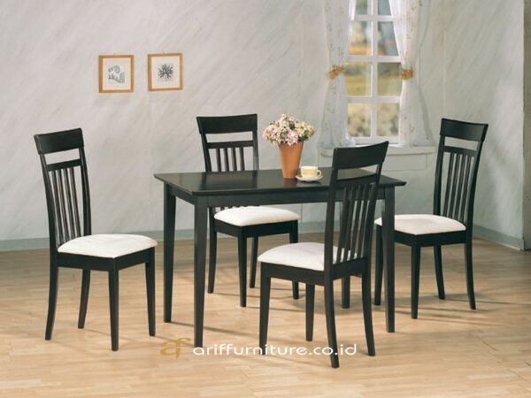 kursi meja makan minimalis kayu