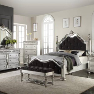 Set kamar tidur duco putih luxurious