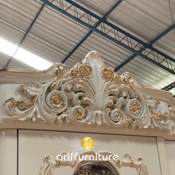 Lemari Pakaian Classic Duco Mewah - Gambar 5