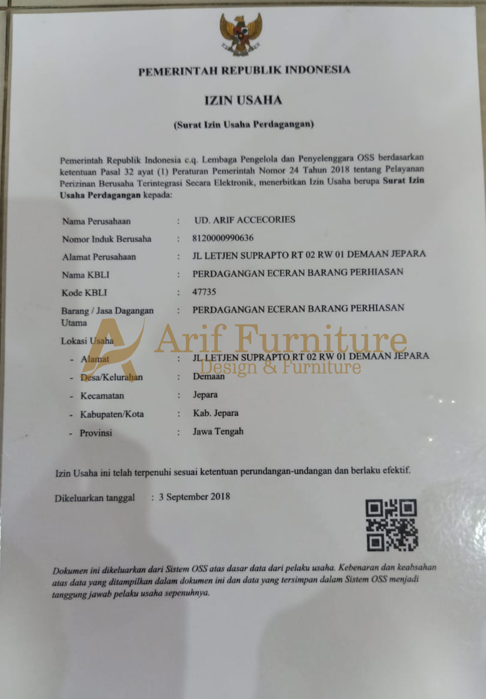 SIUP_watermark SIUP_UD. Arif Acessories_watermark