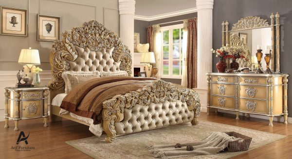 kamar set ukiran mewah