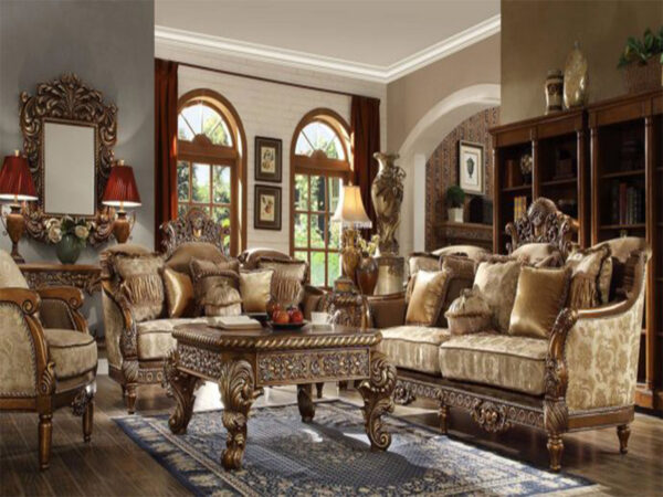 set sofa tamu mewah jati ukiran jepara