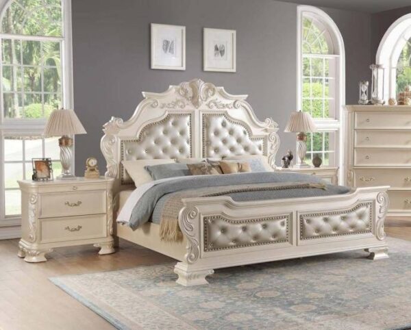 set tempat tidur klasik duco mewah