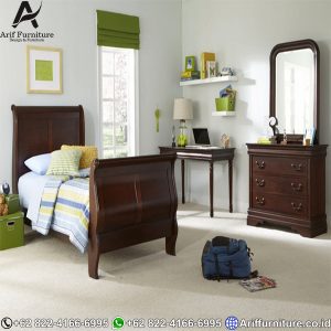 Set Kamar Tidur Anak Minimalis Jati Jepara