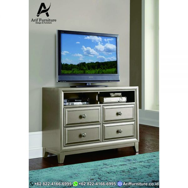 Tempat Tidur Minimalis Brown Metaliq