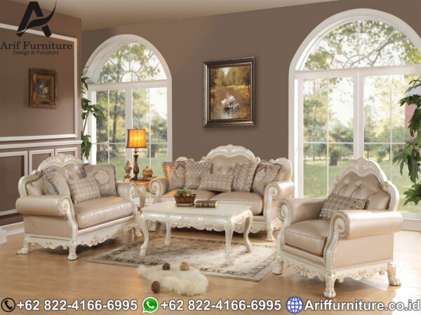 kursi sofa tamu mewah ukiran jepara