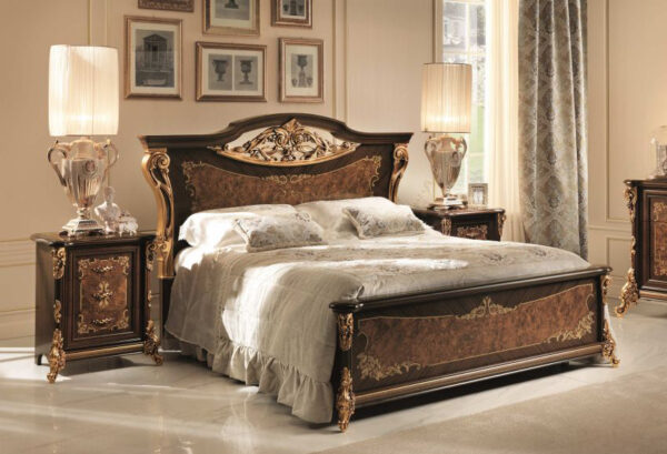 set lemari dan tempat tidur kayu jati jepara