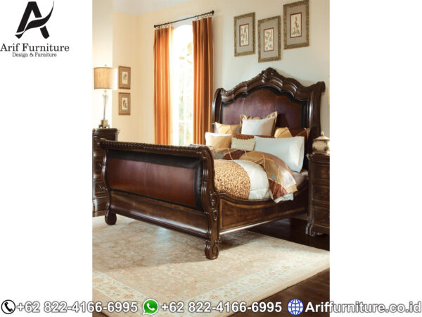 set tempat tidur classic valencia