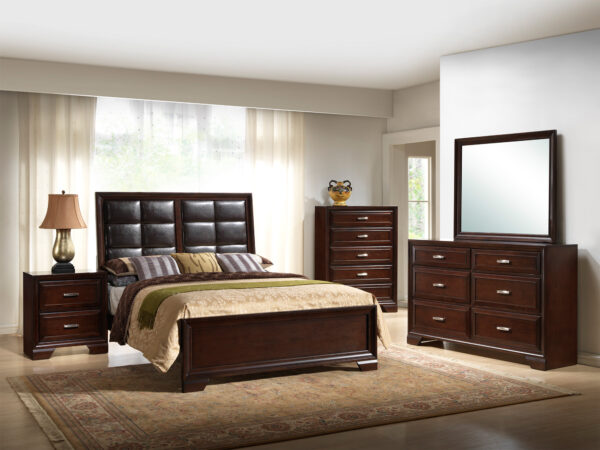 set tempat tidur minimalis jati