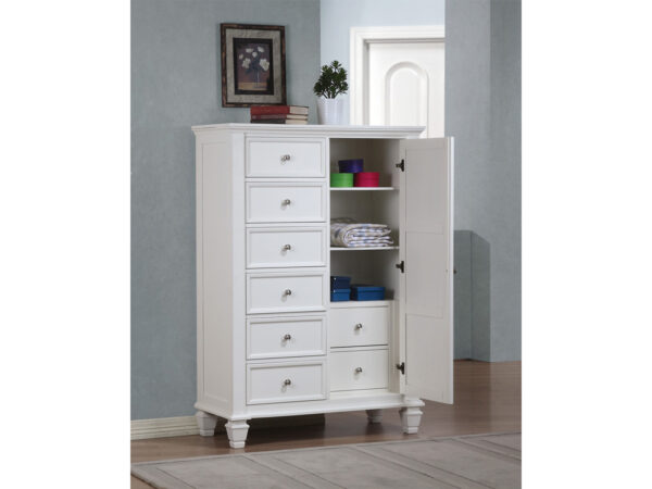 tempat tidur set minimalis duco putih