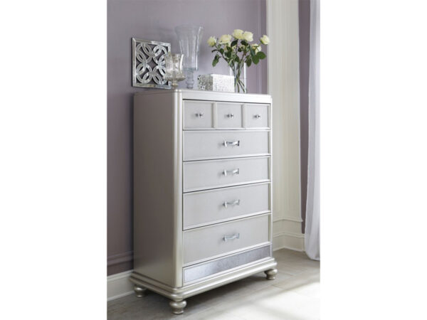 tempat tidur set silver minimalis