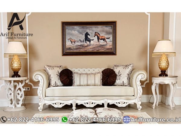 Kursi Sofa Tamu Klasik Apolyon