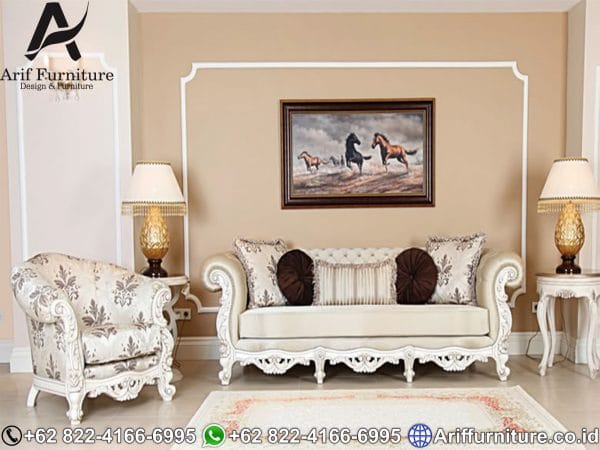 Kursi Sofa Tamu Klasik Apolyon