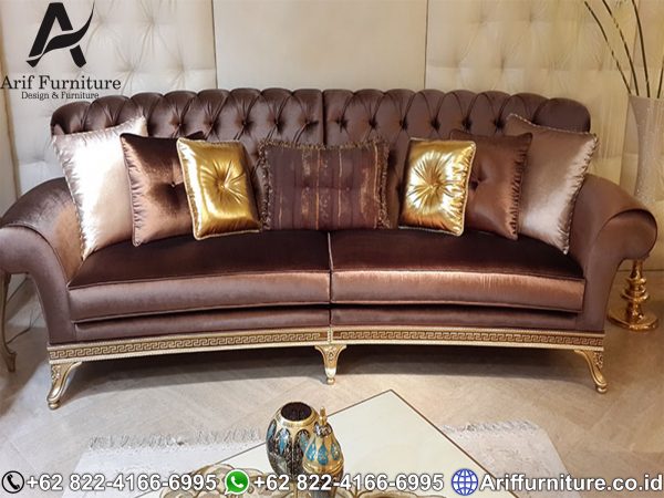 Kursi Sofa Tamu Klasik Victoria