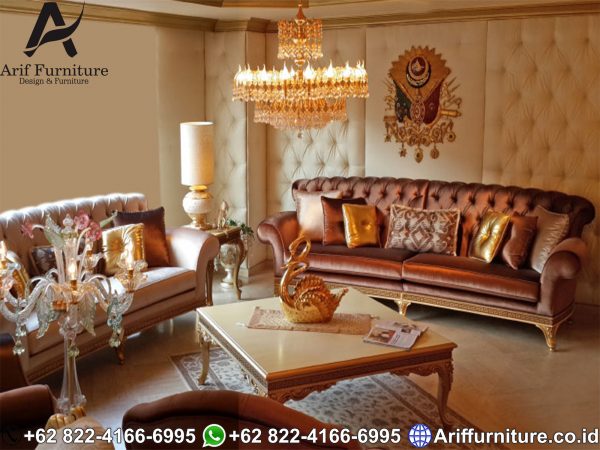 Kursi Sofa Tamu Klasik Victoria