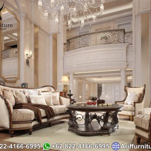 Kursi Sofa Tamu Mewah Jati Luxury