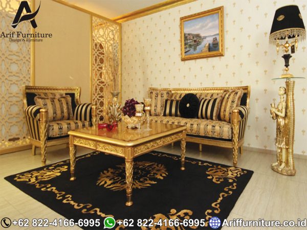 Kursi Sofa Tamu Mewah Klasik Artemis