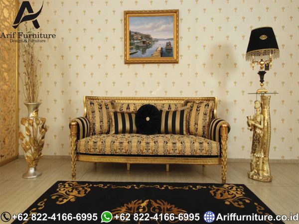 Kursi Sofa Tamu Mewah Klasik Artemis