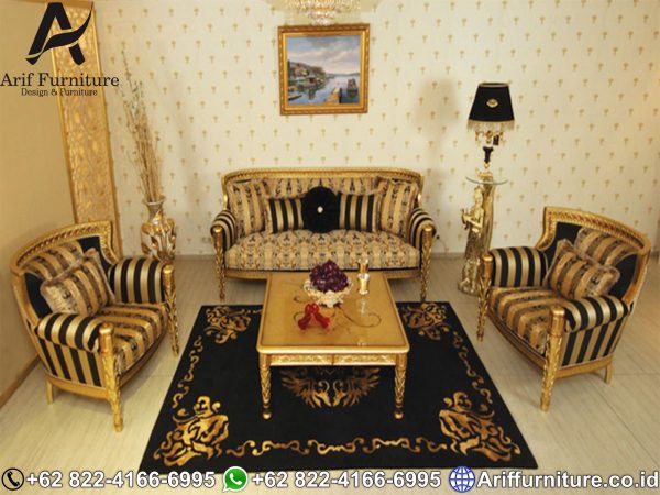 Kursi Sofa Tamu Mewah Klasik Artemis