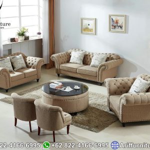 Set Sofa Tamu Jepara Minimalis Mewah