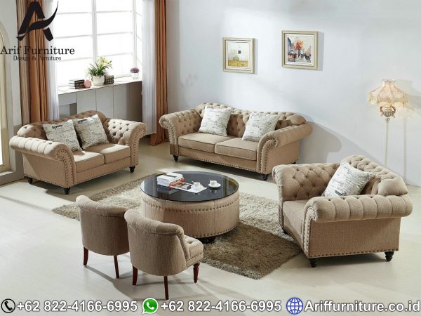 Set Sofa Tamu Jepara Minimalis Mewah