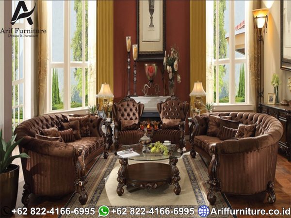 Set Sofa Tamu Mewah Alexa Luxury Style