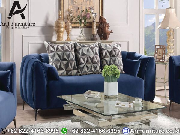 Sofa Tamu Mewah Minimalis Chester