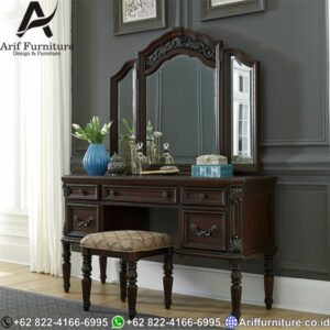 meja rias canvas vanity