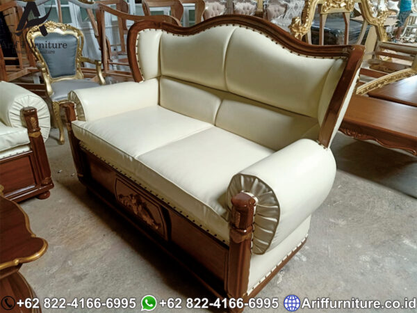 kursi sofa tamu mewah ukir jepara