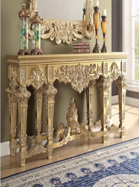 Jual Meja Konsol Ukir Mewah Jepara Berkualitas - ARIF Furniture Indonesia