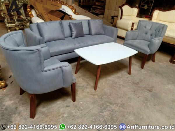sofa tamu jati minimalis
