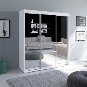lemari pakaian minimalis sliding pintu