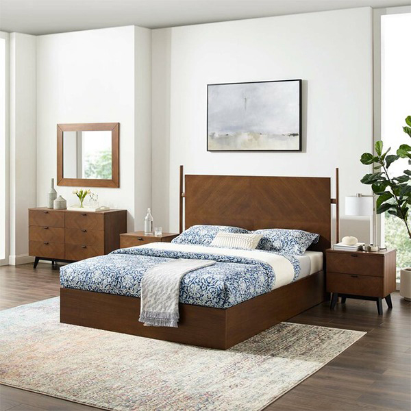 set kamar tidur jati