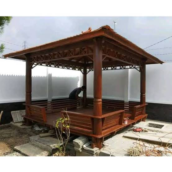 gazebo kayu glugu gazebo kayu glugu