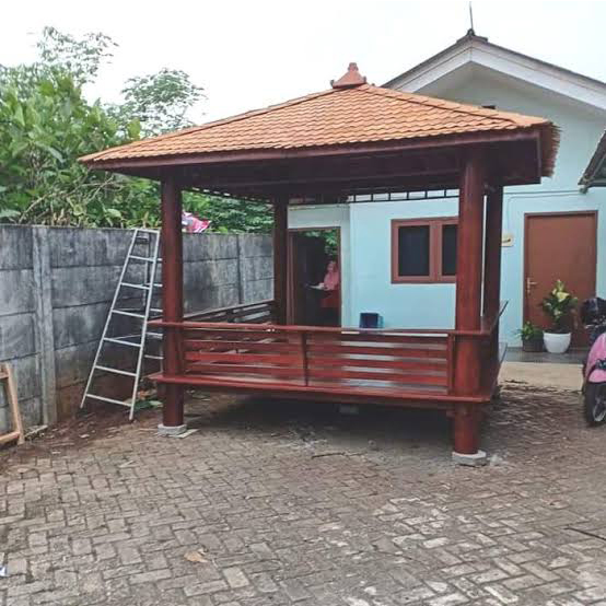 gazebo kayu kelapa gazebo kayu kelapa