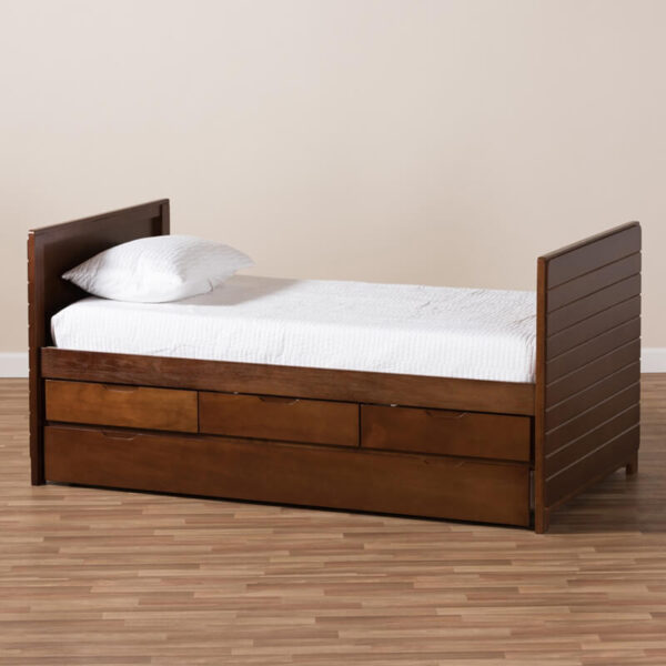 tempat tidur anak minimalis kayu jati