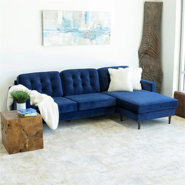 sofa sudut minimalis modern jepara