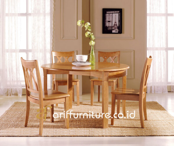 Harga Set Meja Makan Kayu Jati