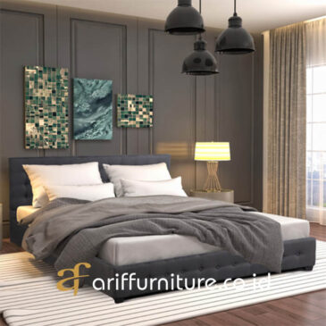 tempat tidur minimalis mewah terbaru