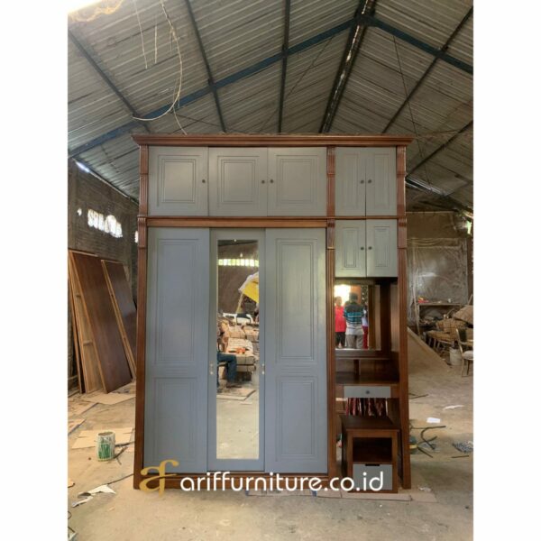 Lemari Pakaian Minimalis 3 Pintu Terbaru - Gambar 5