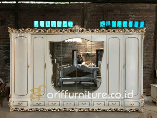 Lemari Pakaian Kaca Minimalis Mewah Terbaru - Gambar 2