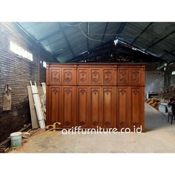 Lemari Pakaian Minimalis Kayu Murah Terbaru - Gambar 2