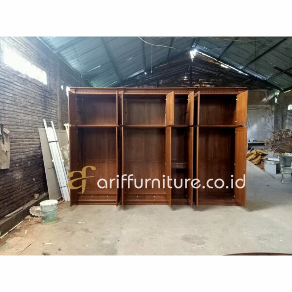 Lemari Pakaian Minimalis Kayu Murah Terbaru - Gambar 4