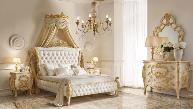Tempat Tidur Kayu Mewah Modern