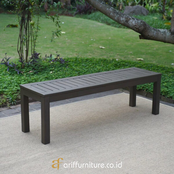 kursi taman minimalis dari kayu