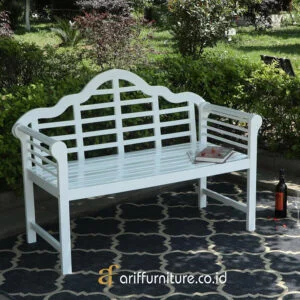 kursi taman modern unik minimalis