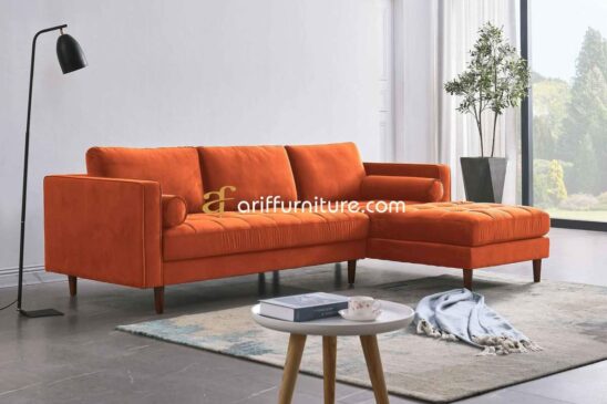 sofa sudut mewah minimalis