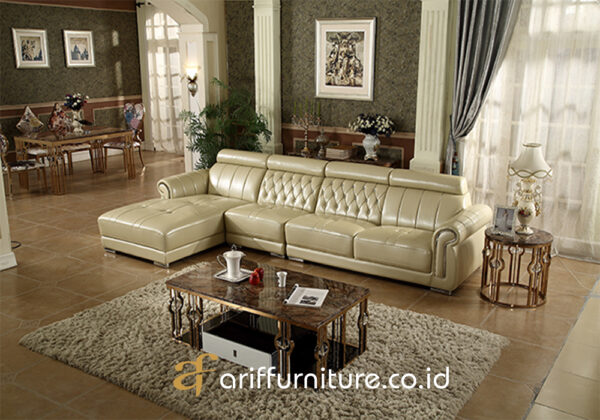 Sofa Ruang Tamu Minimalis Leter L