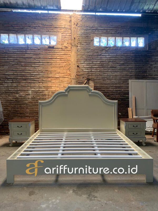 tempat tidur ukir modern dipan klasik mewah