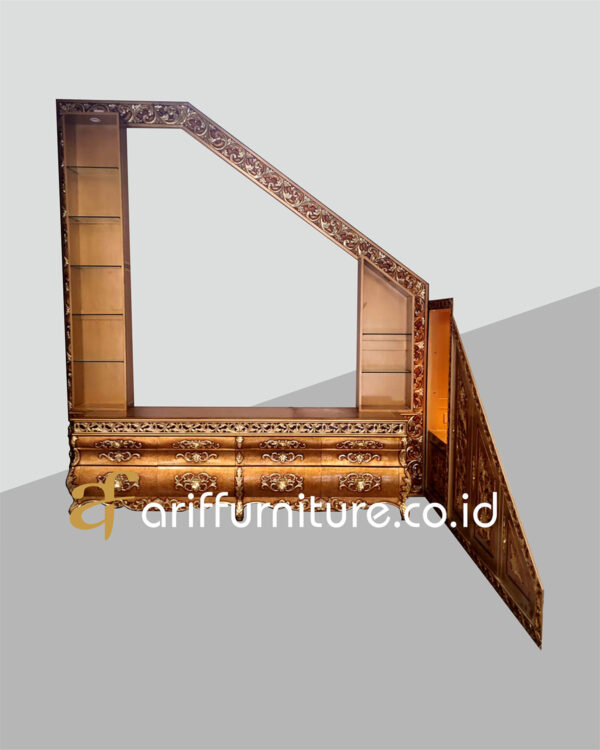 Lemari-Bawah-Tangga-Kayu
